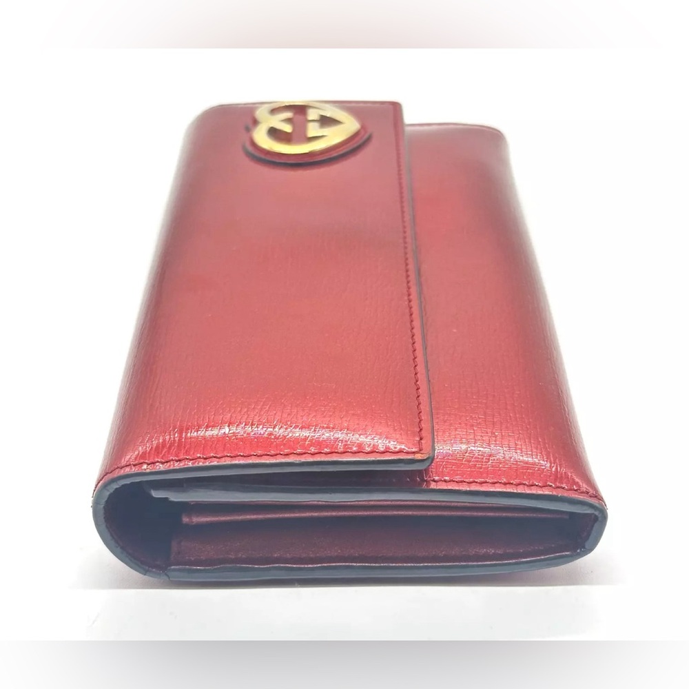 Gucci Lovely Heart Long Patent Wallet - Full Inclusion-Very Good Used Condition - Picture 9 of 14